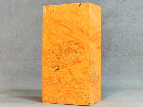 Stabilized Maple Burl Wood Mod Block